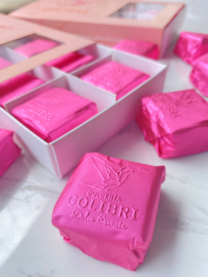 Caja alfajores Colibrí
