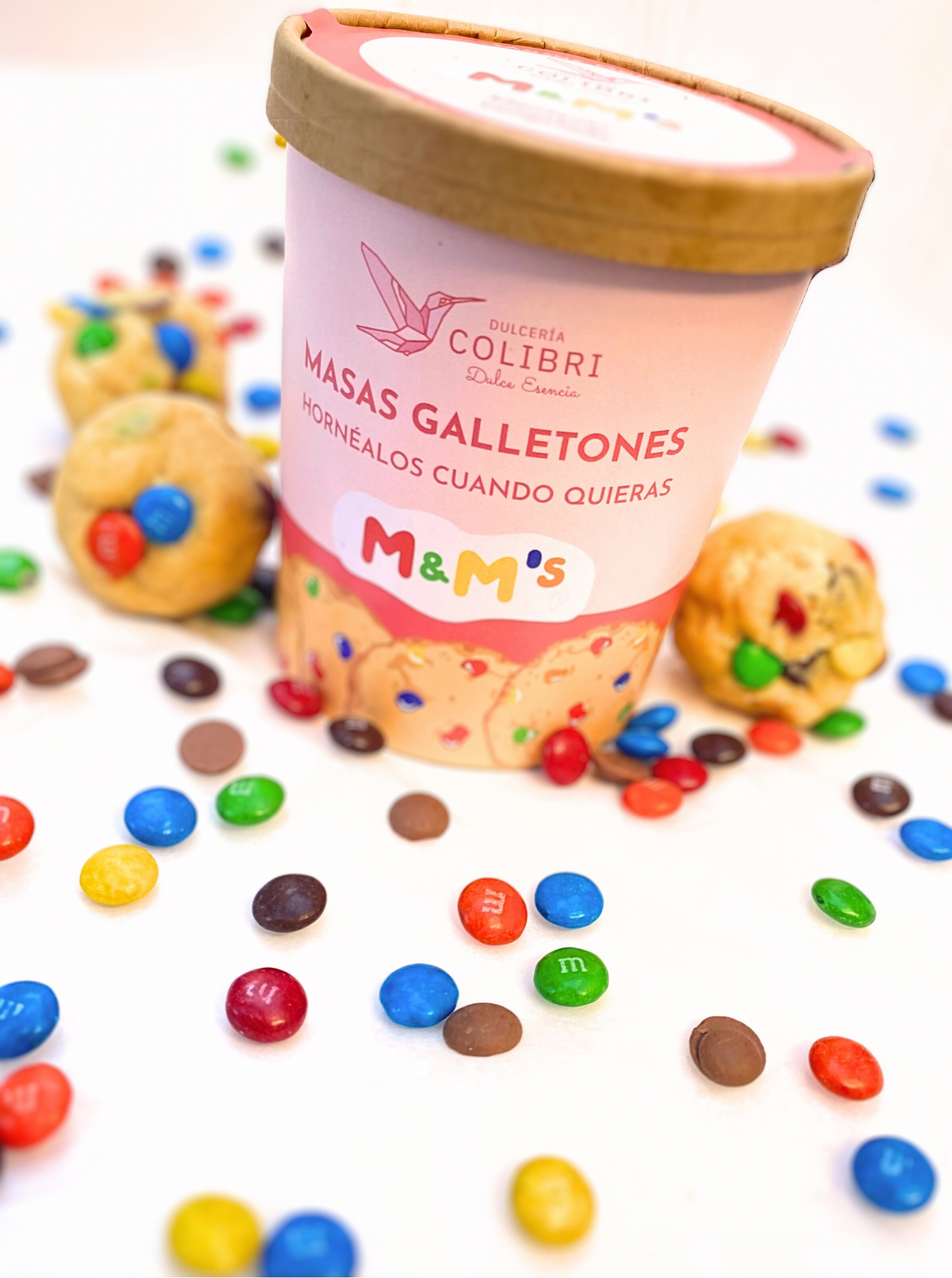 Galletón M&M congelado 6u listos para hornear (15% dcto x 2 unidades)