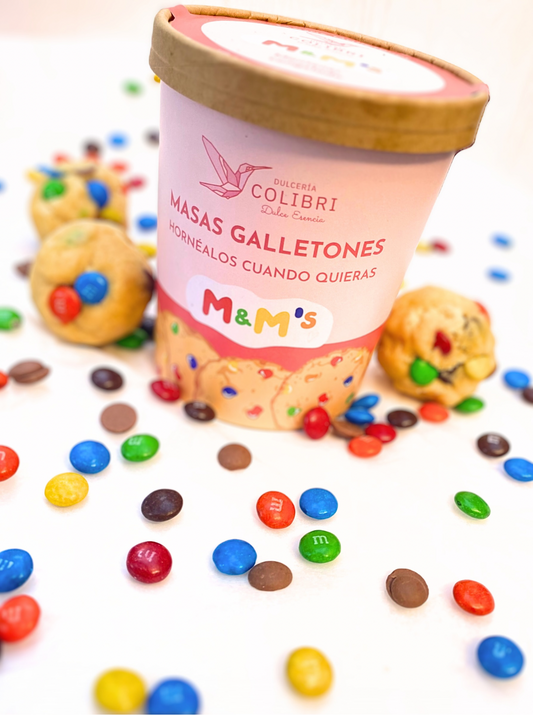 Galletón M&M congelado 6u listos para hornear (15% dcto x 2 unidades)